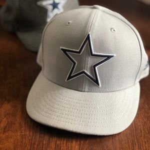 Dallas Cowboys grey 7 3/8 New Era side line cap